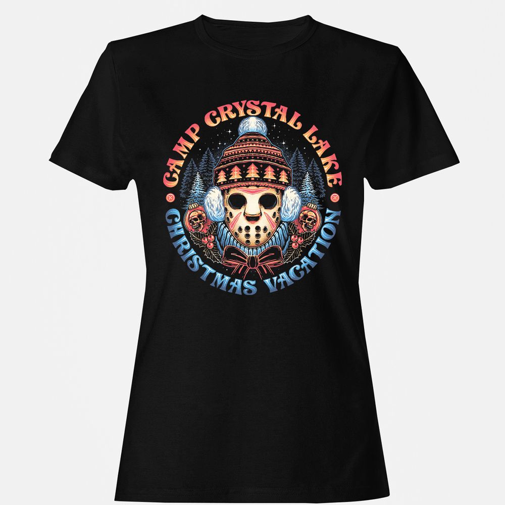 Women's T-Shirt - Z6CE62V8 - Black - 1