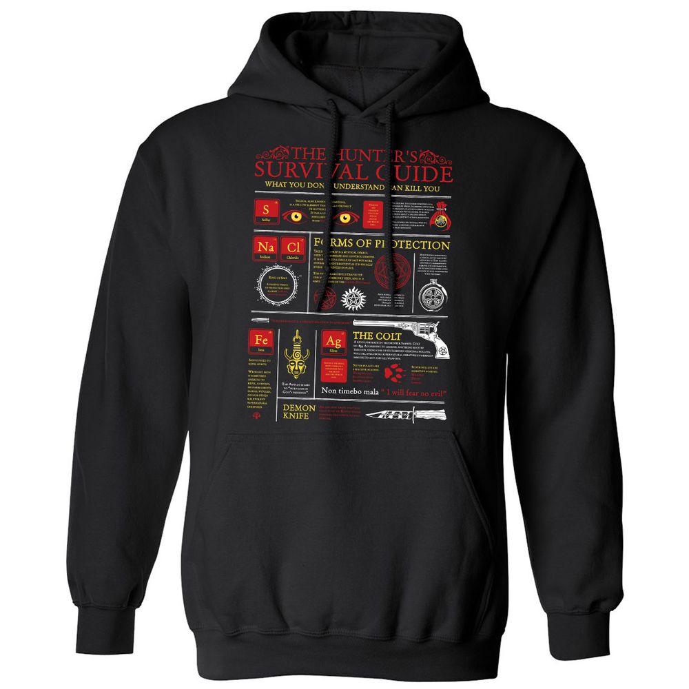 Classic Unisex Hoodie - M68U7N92 - Black - 1