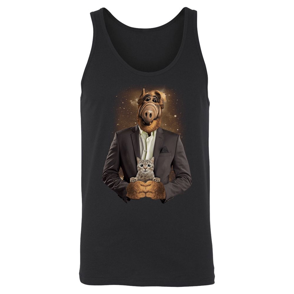 Unisex Jersey Tank - WNVZ1UY8 - Black - 1