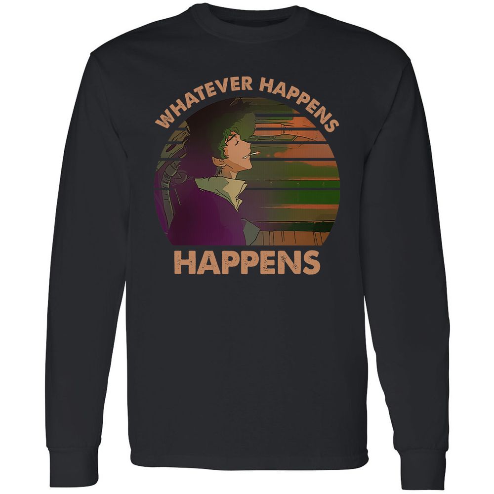 Long Sleeve T-Shirt - EXMBYG9J - Black - 1