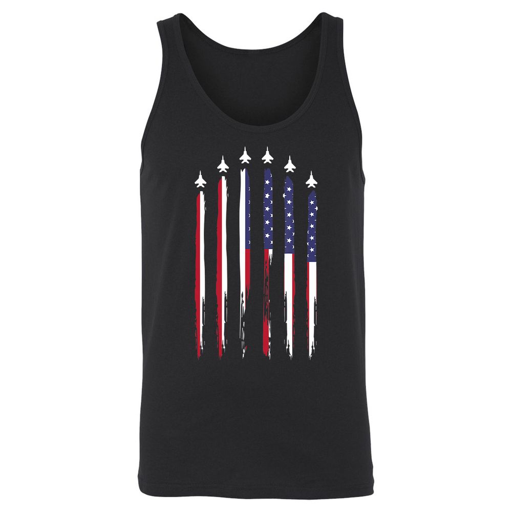 Unisex Jersey Tank - R2PBZ1UG - Black - 1