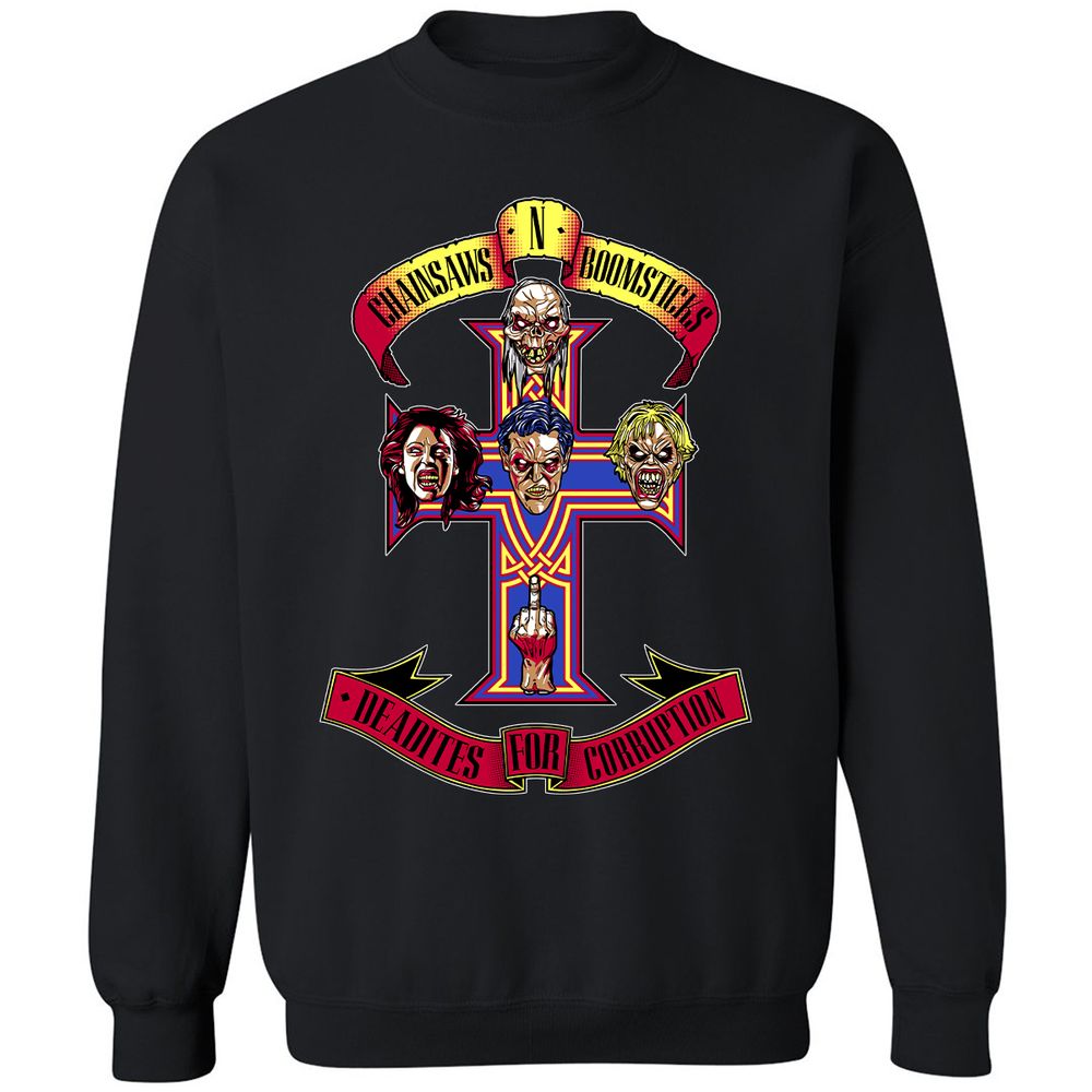Classic Unisex Sweatshirt - C48Q8LDR - Black - 1