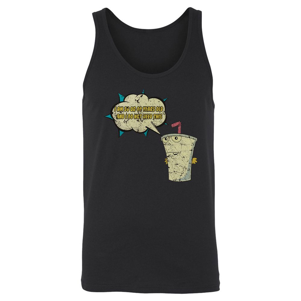 Unisex Jersey Tank - 6BAZJKH3 - Black - 1
