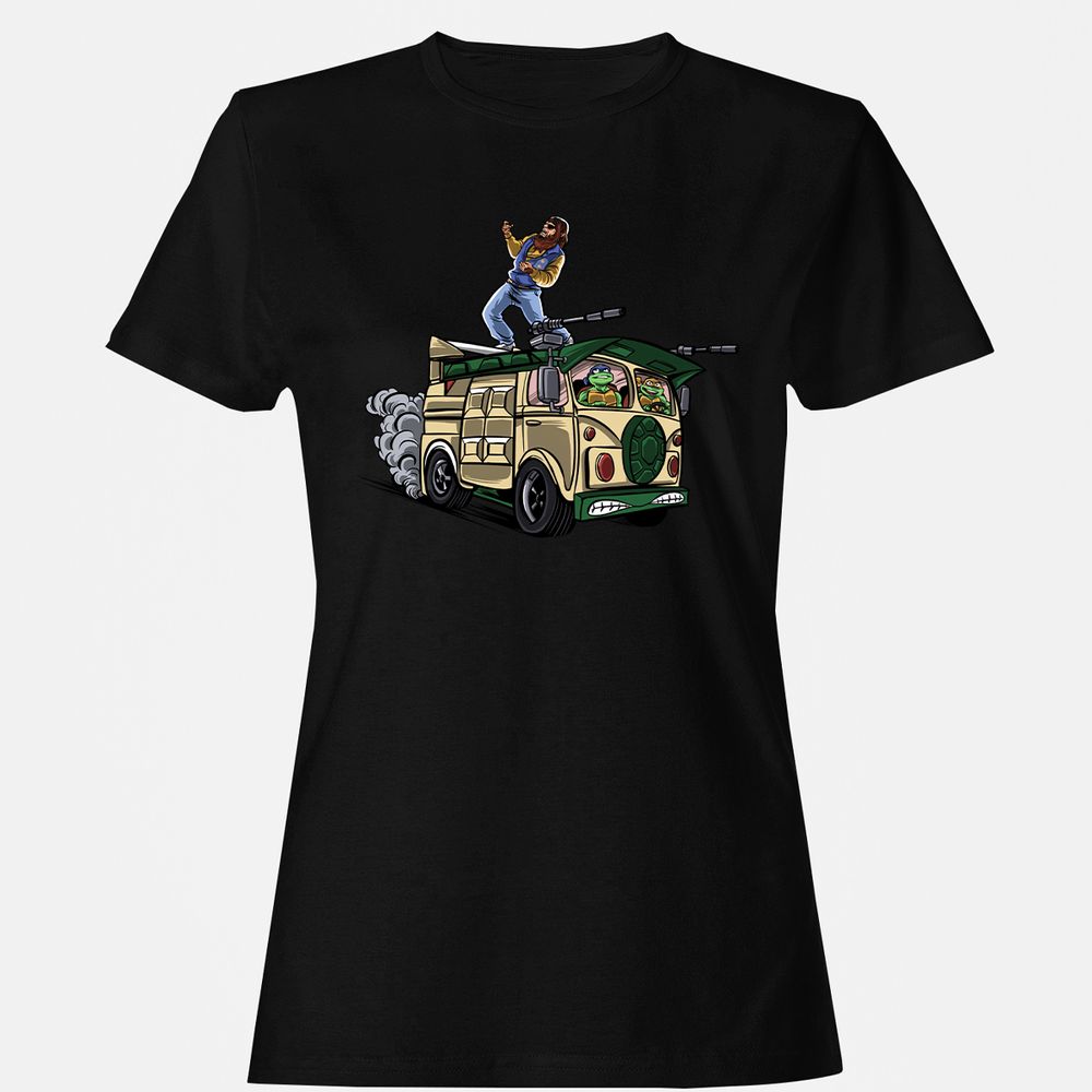 Women's T-Shirt - U5MNHTH5 - Black - 1