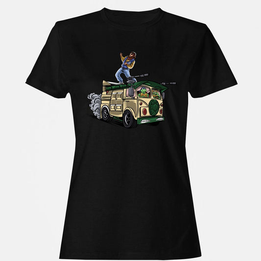 Women's T-Shirt - U5MNHTH5 - Black - 1