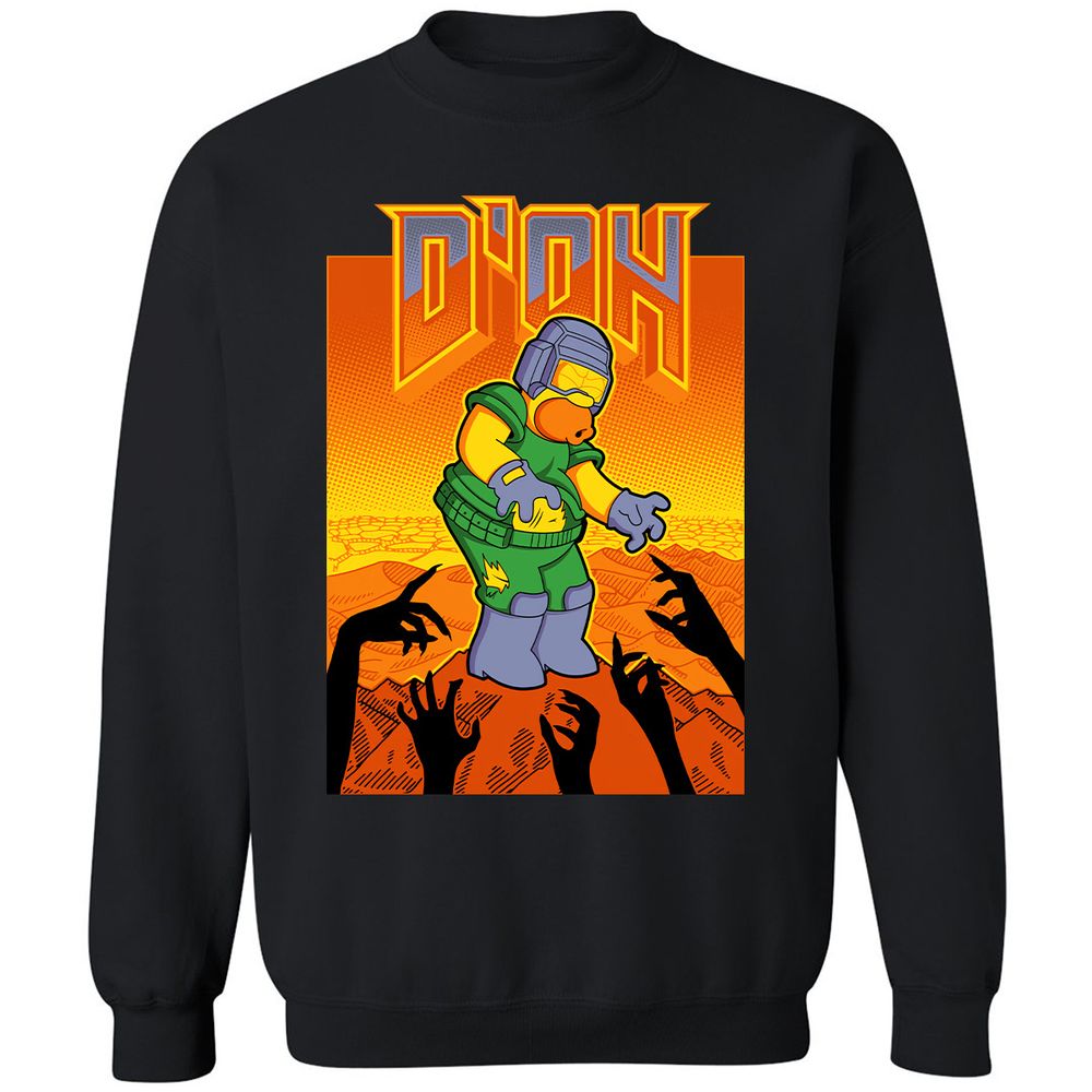 Classic Unisex Sweatshirt - 2SPGNACX - Black - 1