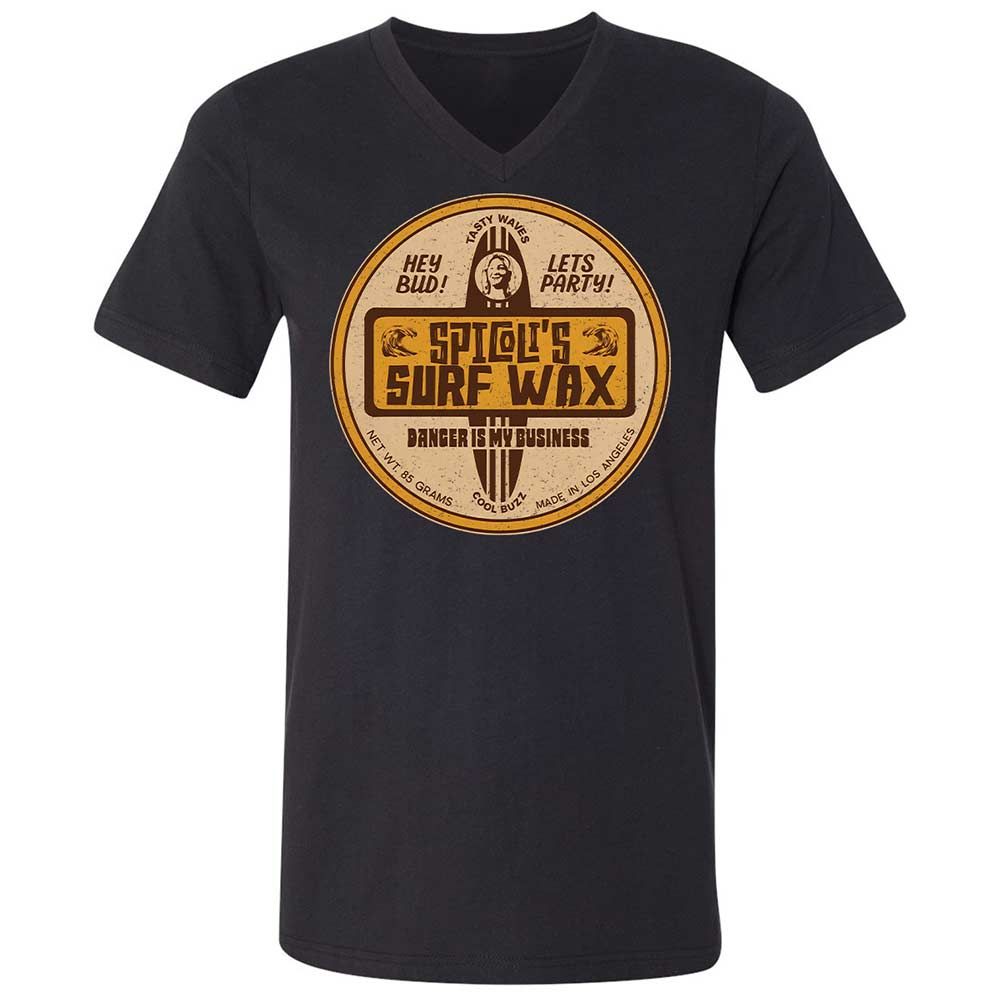 Unisex V-Neck T-Shirt - FNB8BT3G - Black - 1