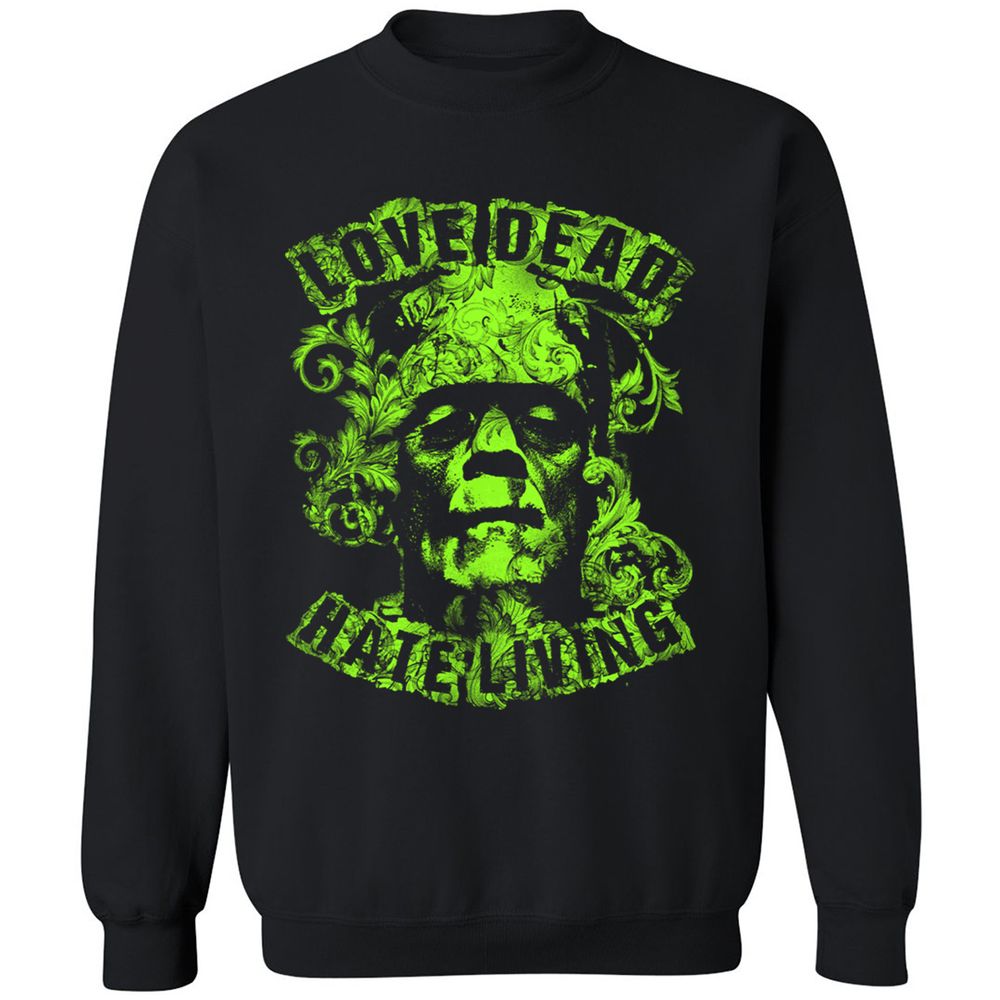 Classic Unisex Sweatshirt - DFWP22B6 - Black - 1
