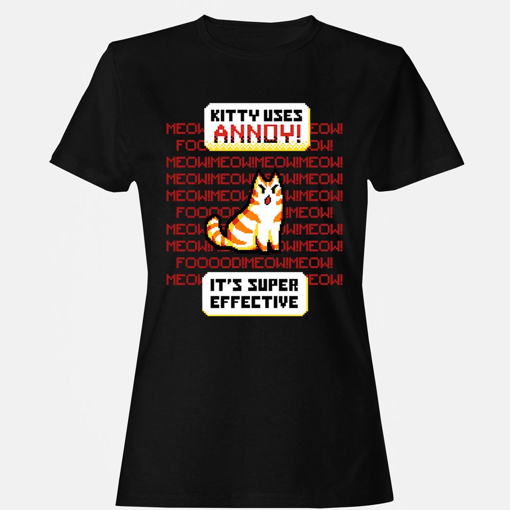 Women's T-Shirt - 14E2MLLU - Black - 1