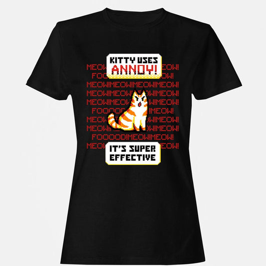 Women's T-Shirt - 14E2MLLU - Black - 1