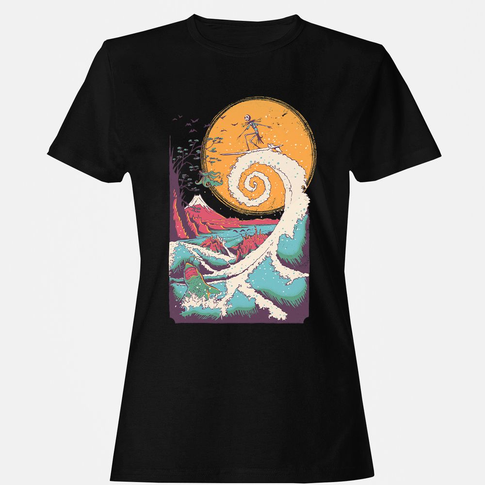 Women's T-Shirt - YM6XKWCG - Black - 1
