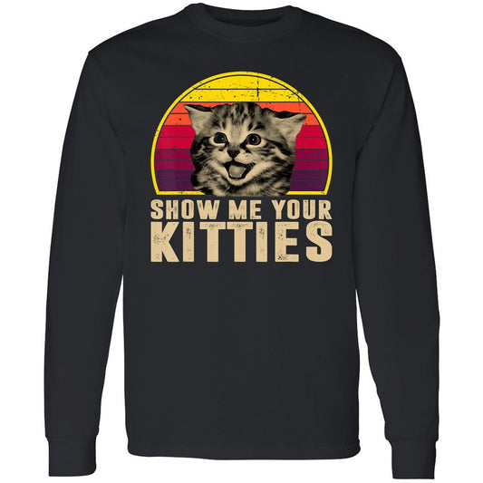 Long Sleeve T-Shirt - KDZSVY7H - Black - 1