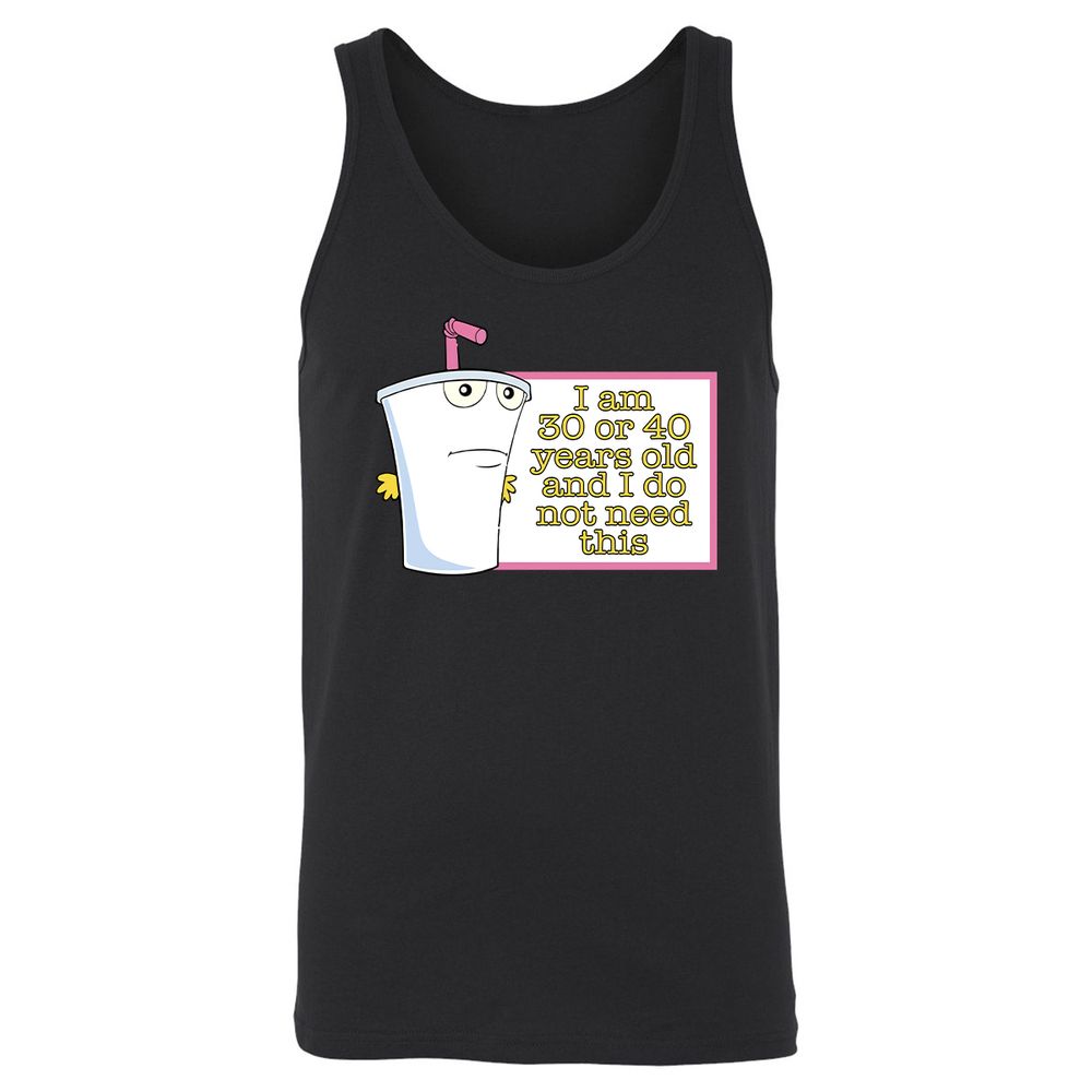 Unisex Jersey Tank - CJVKK1FN - Black - 1
