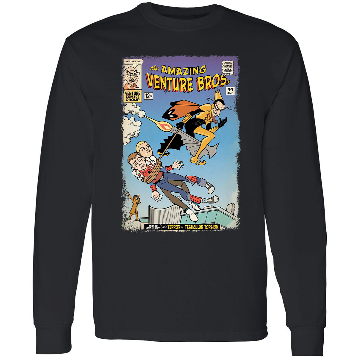 Long Sleeve T-Shirt - NRJT79MP - Black - 1