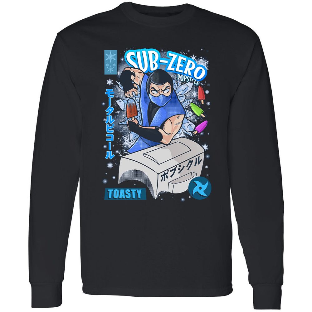 Long Sleeve T-Shirt - 1B5AEQ54 - Black - 1