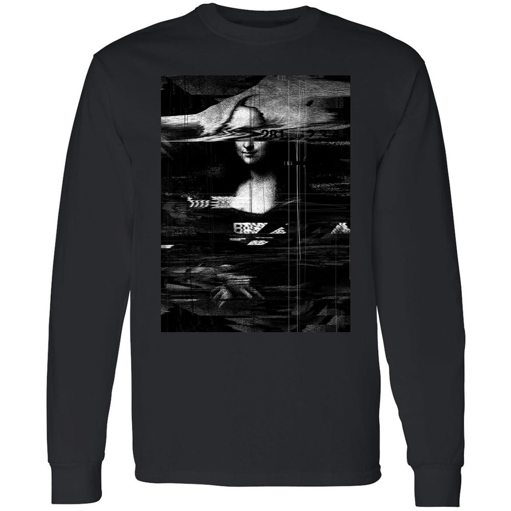 Long Sleeve T-Shirt - 48U27G3M - Black - 1