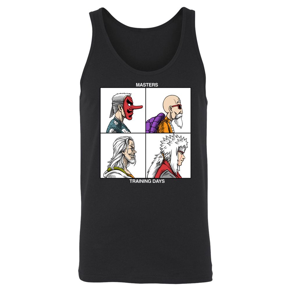 Unisex Jersey Tank - UJ2V1R3W - Black - 1