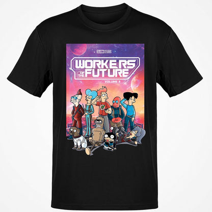 Classic Unisex T-Shirt - 5BKFHCTQ - Black - 1