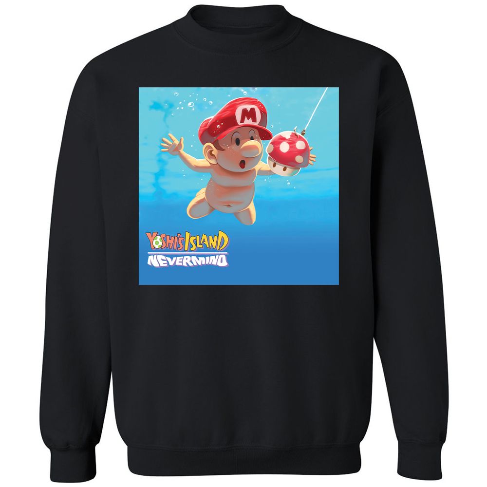 Classic Unisex Sweatshirt - 6H8APWLY - Black - 1