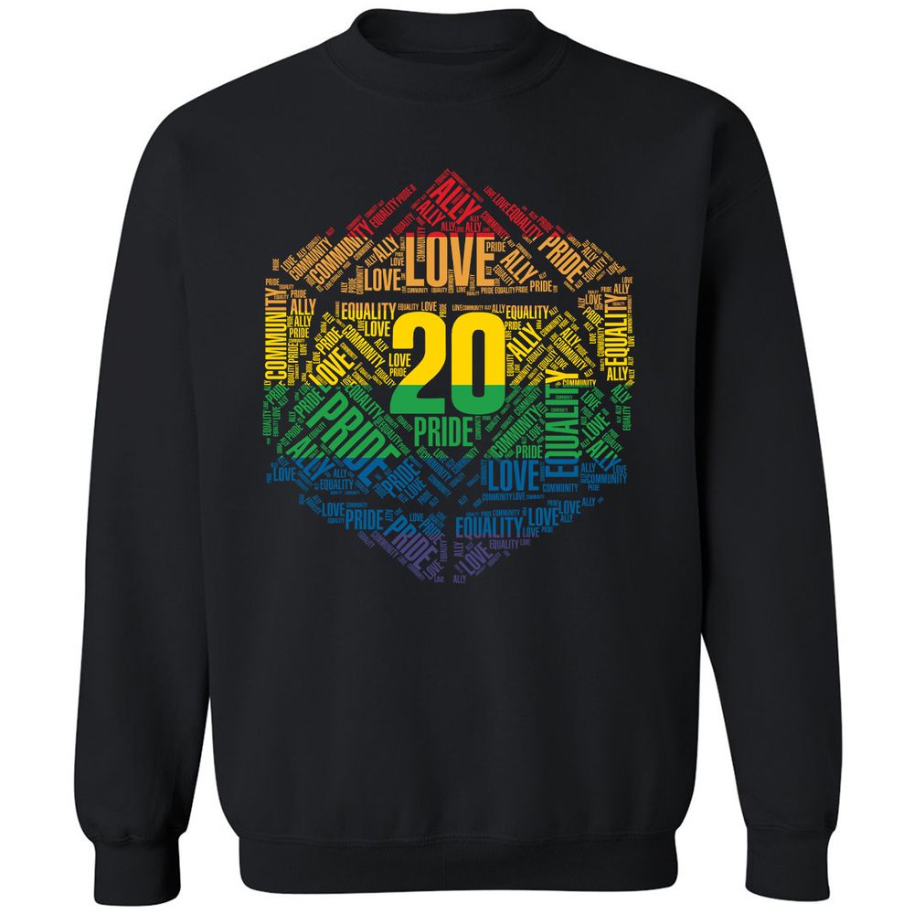 Classic Unisex Sweatshirt - L134G5W1 - Black - 1