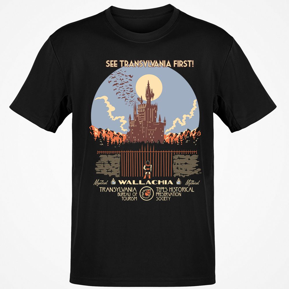 Classic Unisex T-Shirt - M7VYJN25 - Black - 1