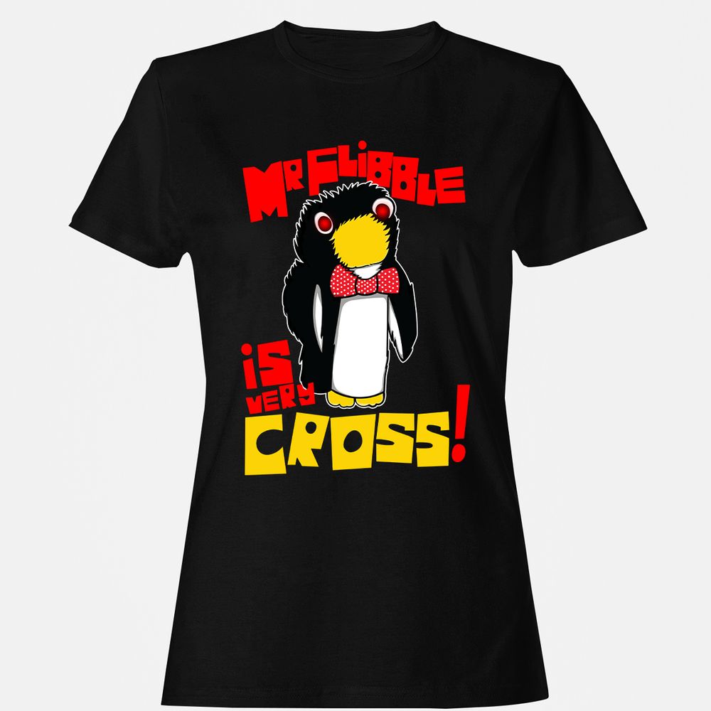 Mr Flibble is very Cross - Black - 1
