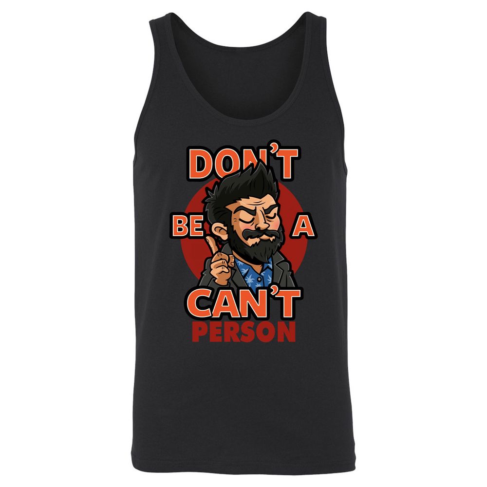 Unisex Jersey Tank - 6SPV7DQ3 - Black - 1