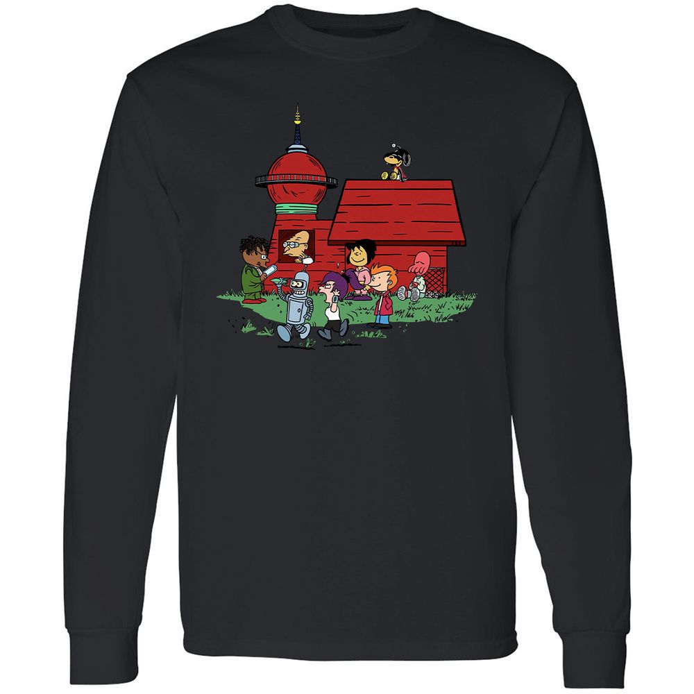 Long Sleeve T-Shirt - DMWMFJ19 - Black - 1