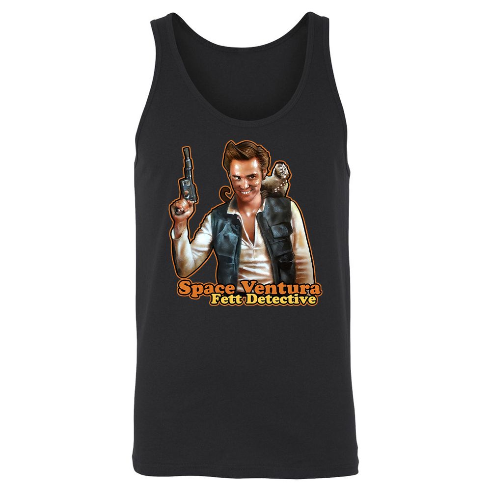 Unisex Jersey Tank - 8S67NYBZ - Black - 1