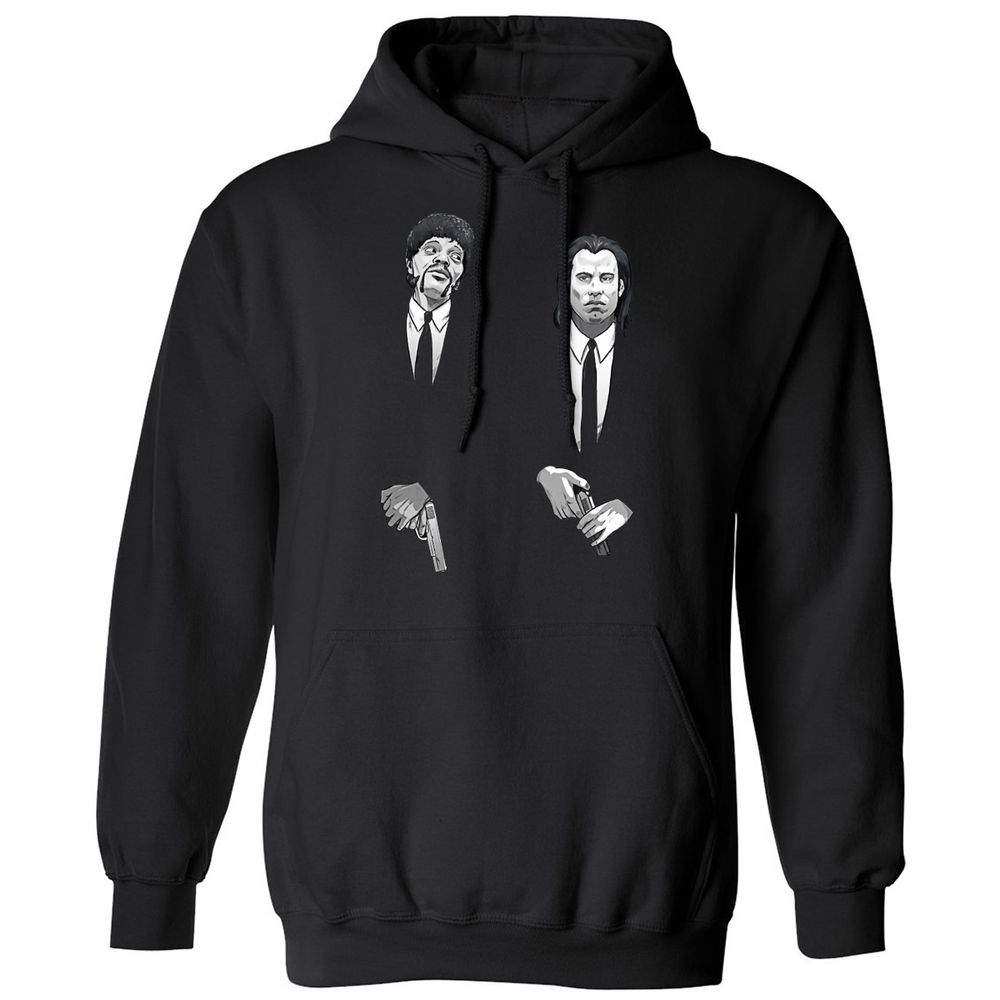 Classic Unisex Hoodie - KJKZ4PY5 - Black - 1