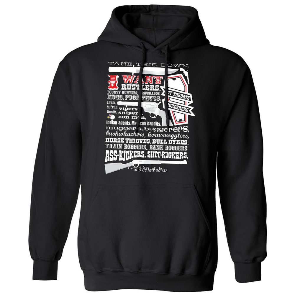Classic Unisex Hoodie - W7H9VNF3 - Black - 1