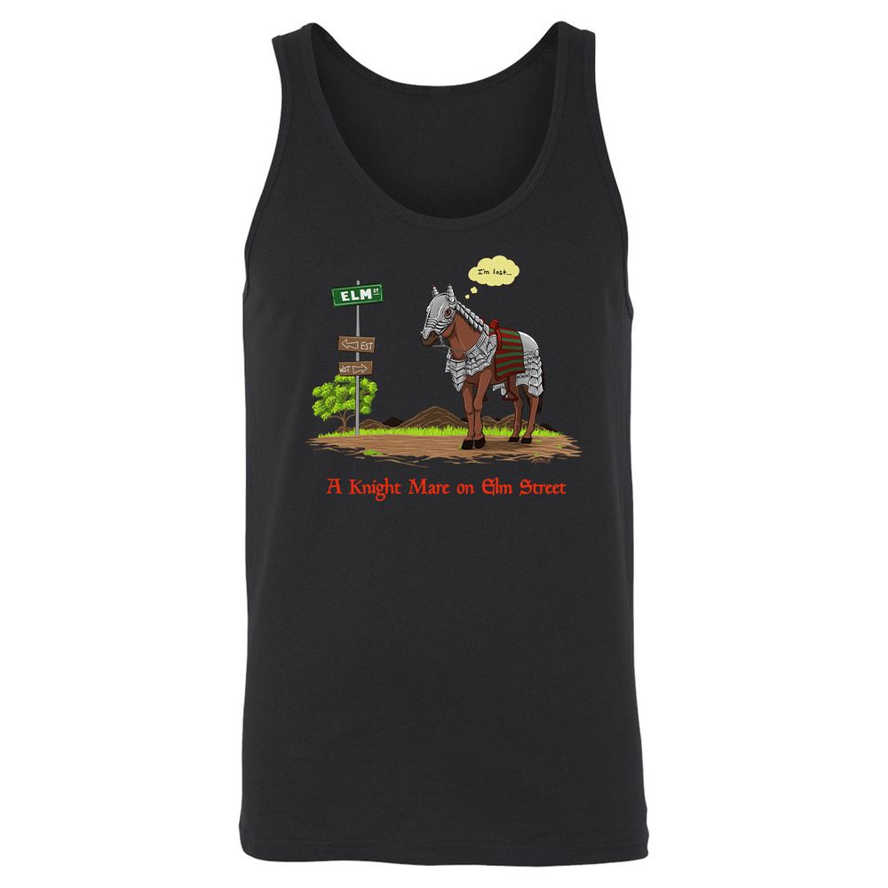 Unisex Jersey Tank - CJYAVRZC - Black - 1