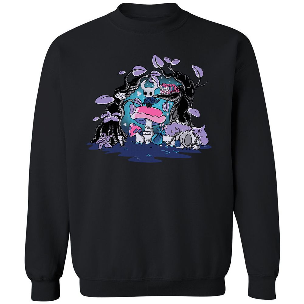 Classic Unisex Sweatshirt - R7AK8T3S - Black - 1