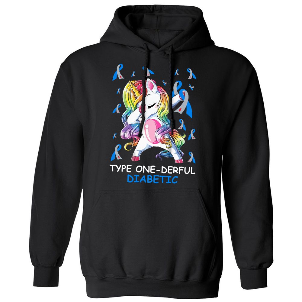 Classic Unisex Hoodie - YZHD41LQ - Black - 1