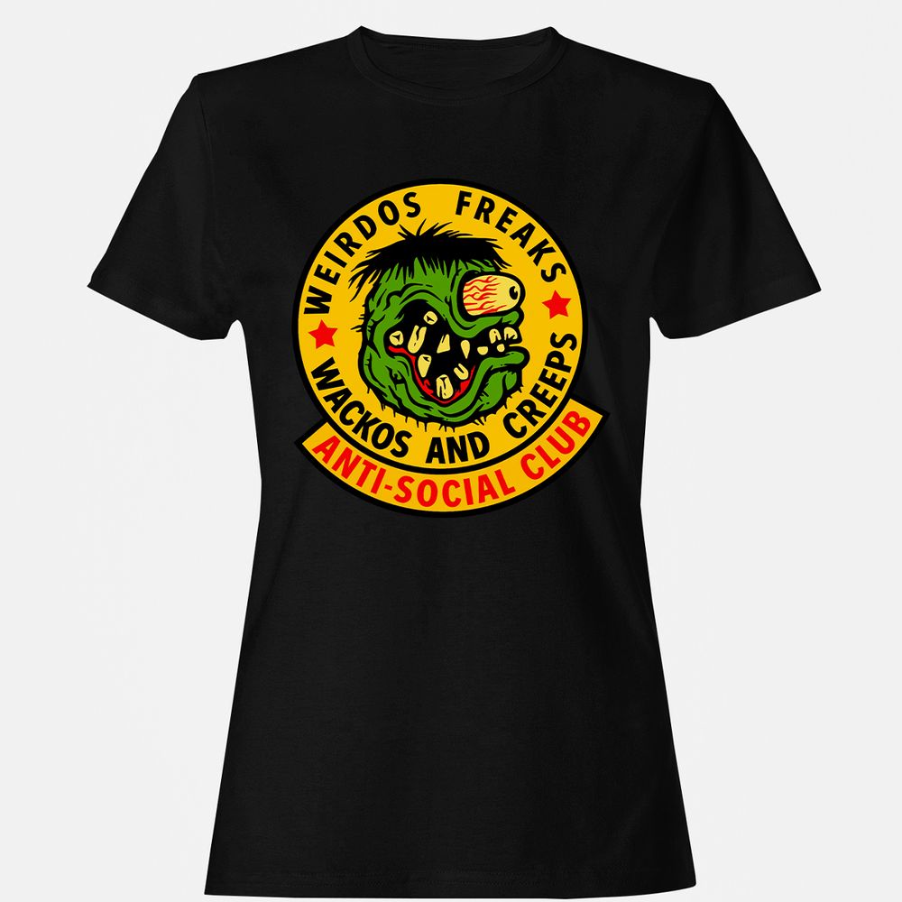 Women's T-Shirt - N8KFRK3Y - Black - 1