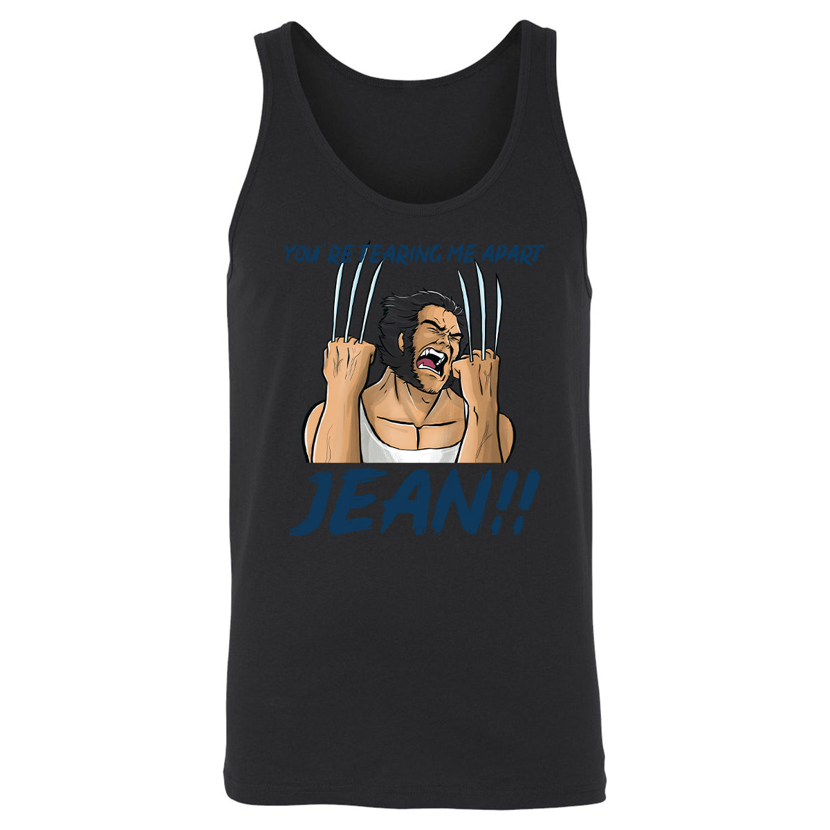 Unisex Jersey Tank - LBTP1PWS - Black - 1