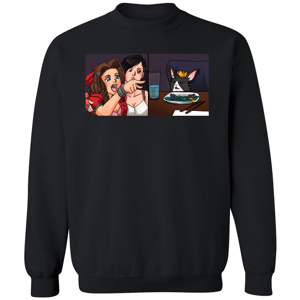 Classic Unisex Sweatshirt - Y73JJ5EH - Black - 1
