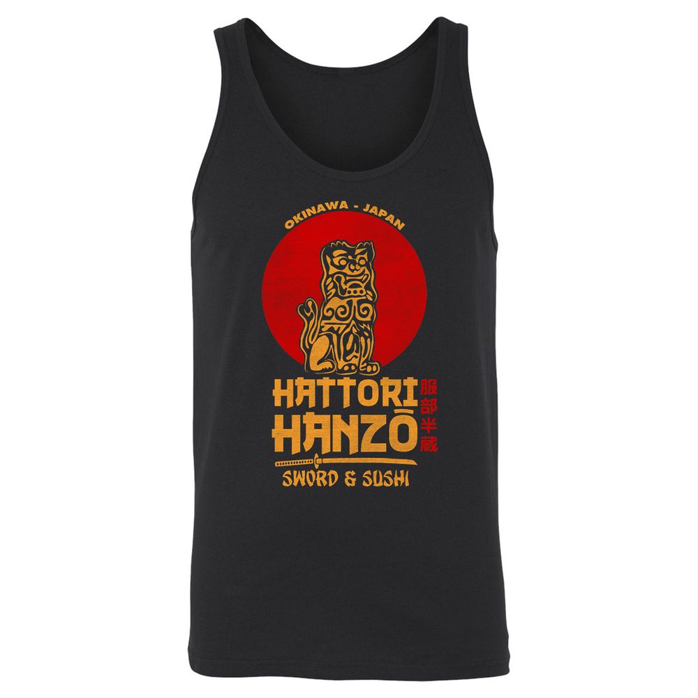 Unisex Jersey Tank - G3YMY2GF - Black - 1