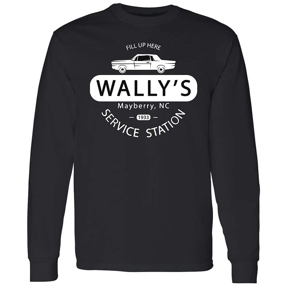 Long Sleeve T-Shirt - 7FWUPTQN - Black - 1