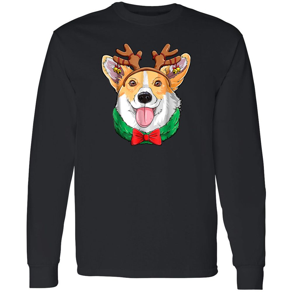 Long Sleeve T-Shirt - QGGBVF6A - Black - 1