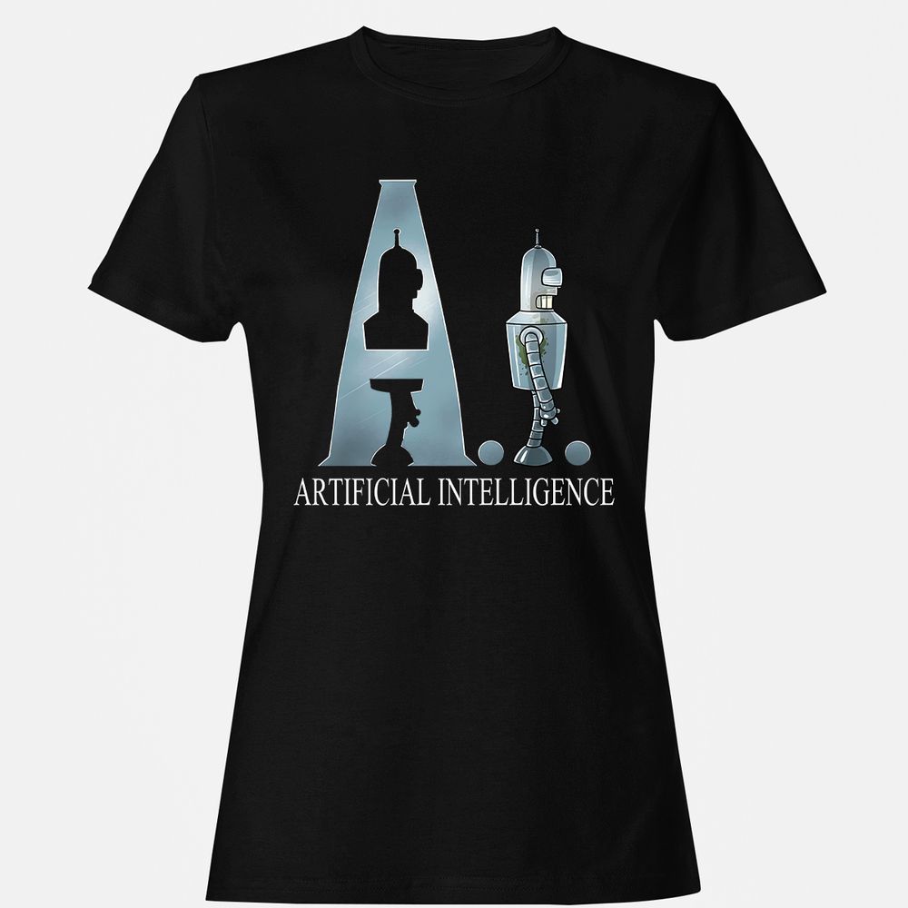 Women's T-Shirt - R6E9B95G - Black - 1