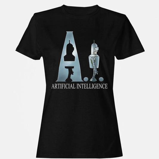 Women's T-Shirt - R6E9B95G - Black - 1