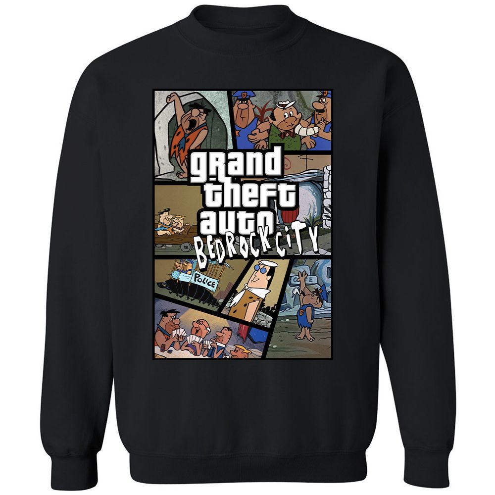 Classic Unisex Sweatshirt - QCVE921Y - Black - 1