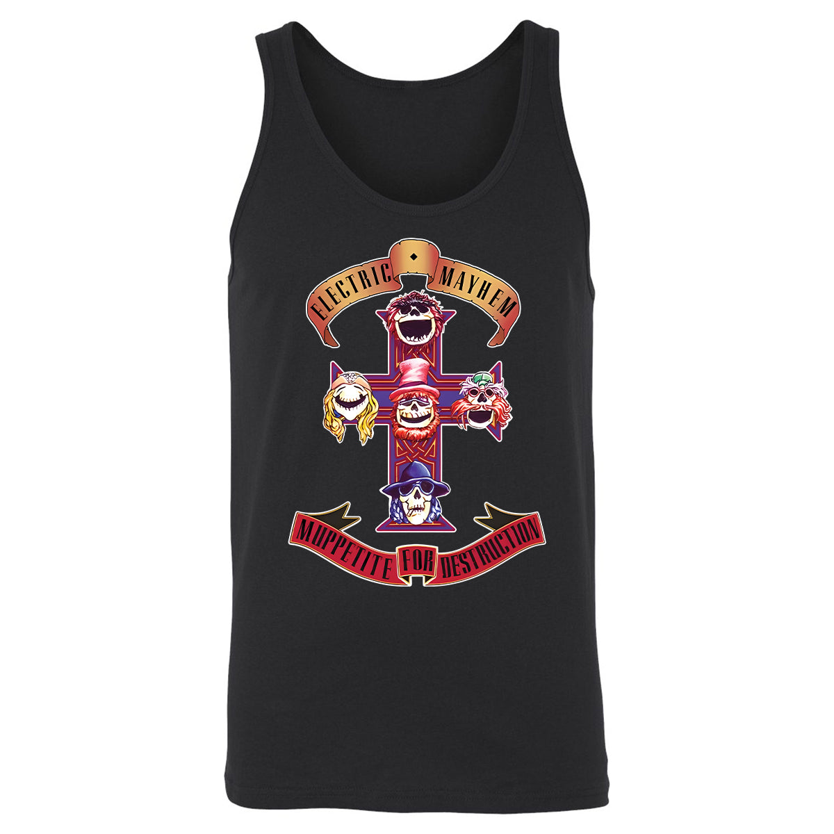 Unisex Jersey Tank - K419JNXT - Black - 1