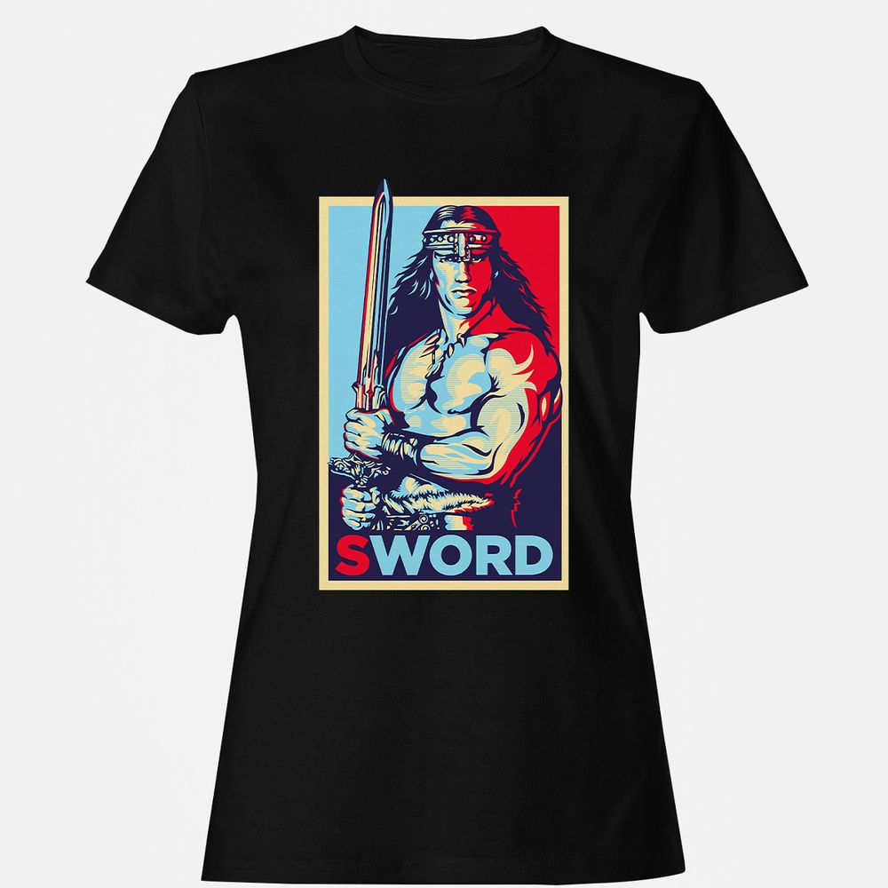 Women's T-Shirt - M2QTKENE - Black - 1