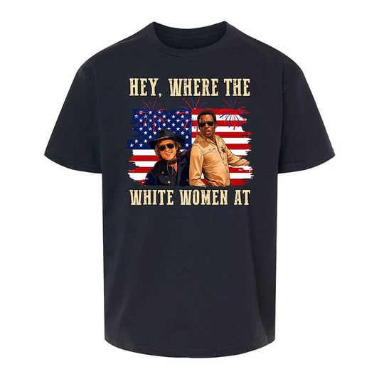 Hey Where The White At - Black - 1