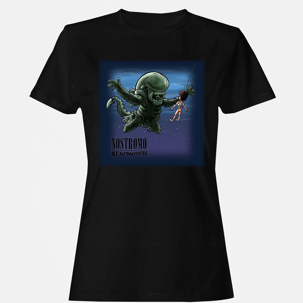 Women's T-Shirt - X5DE47N7 - Black - 1