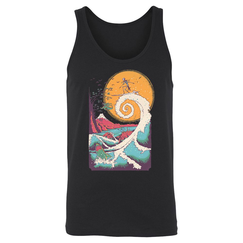 Unisex Jersey Tank - 12VUEUWB - Black - 1