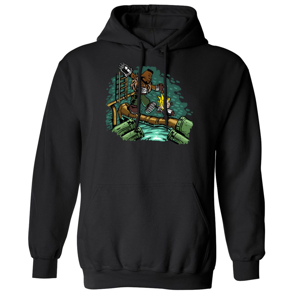 Classic Unisex Hoodie - TZALLZYV - Black - 1