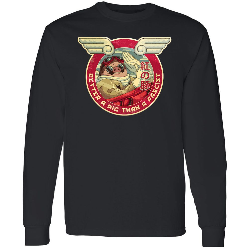Long Sleeve T-Shirt - 6ZATJDEW - Black - 1